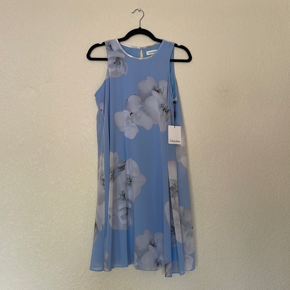Floral Clavin Klein Dress